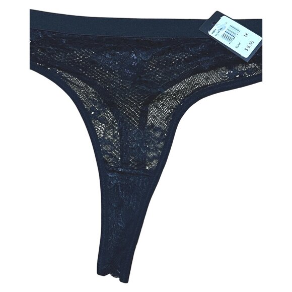 Fredericks of Hollywood NWT Set of 3 Thong Lace Panty Bundle Sz 1XL Womens Red B - Picture 13 of 14